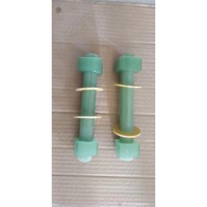 Epoxy FRP Bolts With Nuts For Electrical Insulation And Corrosion Resistance