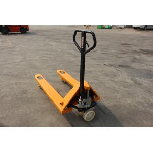 China Low Profile Electric Pallet Jack With Brake System Rough Terrain Truck supplier
