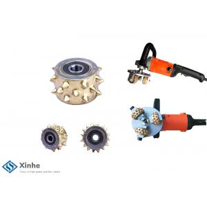 Rotary Bush Hammer Tungsten Carbide Cutters On Floor Grinders Scarifier Concrete Milling Machine Cutters