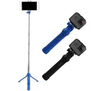 3 in 1 Handheld Bluetooth Selfie Stick GoPro Tripod Monopod For iPhone 7 6 Plus Sumsang S8 Android Phone With Remoter