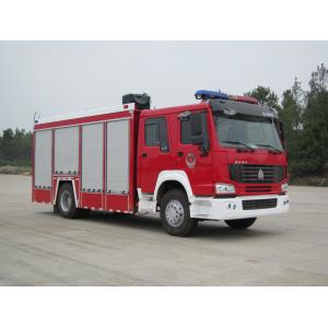 Red Color Diesel Gas RC Fire Truck 4x2 For Fire Fighting Emergency Rescue