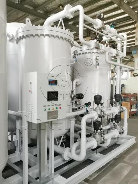 Industrial Oxygen Plant / PSA Oxygen Generator Using In Cultivating And Laser Cutting