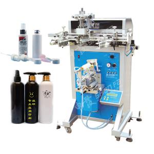 Manual 50W Screen Printing Machine For Plastic Glass Bottles