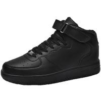 China JBMC02 Black PU High Top Sneakers Breathable for Sport on sale