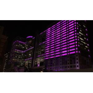 China 16x5w Rgbw 4 en 1 LED étanche à l'eau pour le lavage des murs Lumière d'inondation pour le projet d'éclairage de bâtiment Fuji Tv supplier