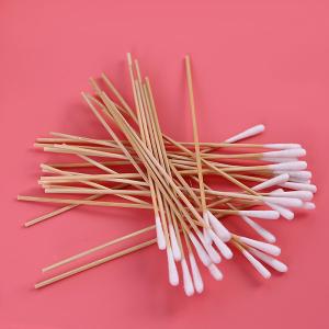 China White Cosmetic Cotton Buds No Plastic Disinfect Creative Design OEM Service supplier