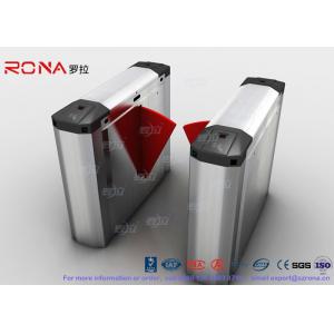 China 304 Stainless Steel Heavy Duty Automatic Flap Barrier Turnstile For Entrance & Exit Control System supplier