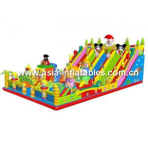 China Outdoor Inflatable Play Ground, Inflatable Children Amusement Games supplier