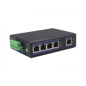 China 10/100M 5xRJ45 UTP port unmanaged industrial ethernet switch for IP Cameras supplier