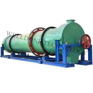 China H Loading Capacity Rotary Sand Dryer , Rice Paddy Rotating Drum Dryer supplier