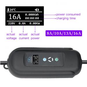 50Hz AC 220V 5M Cable Ev Home Fast Charger Tesla Level 3 Charger App Control