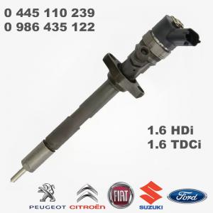 China Bosch Common Rail Injector - 0445110239 0445110239 fits Citroen / Peugeot / Ford 1.6 Hdi 66kw/90hp wholesale