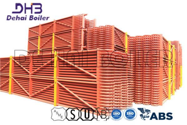 Alloy Tubular Economiser Coil Dimensional Stable Bare Type Design