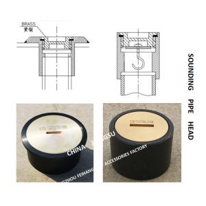 SOUNDING PIPE HEAD MEASURING PIPE HEAD SOUNDING INJECTION HEAD BODY MATERIAL - CAST STEEL, CAP - COPPER