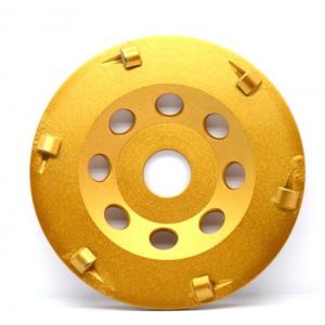 Wear Resistant Hard PCD Diamond Cup Wheels For Coatings Removing