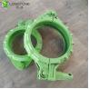 Concrete Pump Rubber Pipe Clamp Quick Release Tube Clamp Zinc Color