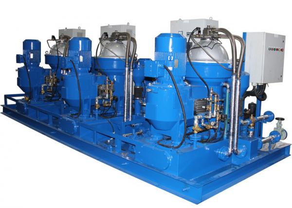 3 Phase Centrifugal Oil Water Separator Automatic Centrfiugal With Skid