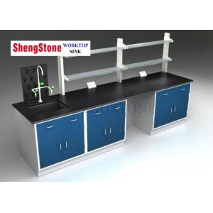 Science Lab Countertops , Epoxy Resin Laboratory Countertops Strong Acid Resistance
