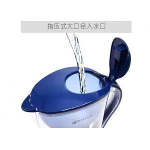 China Manual flap open on the lid water filter jugs with manual timer indicator for premium filters supplier