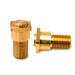 Brass CNC Turning Machining Parts Stainless Steel Fabrication Service For Electronic Industry