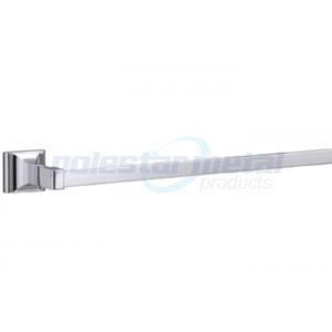 Satin Chrome Bathroom Hardware Collections Polished Chrome 24 Inch Towel Bar