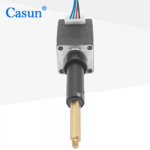 China Micro 0.5kg/600pps Nema 8 Stepper Motor Lead Screw Linear Actuator For Beauty Equipment supplier