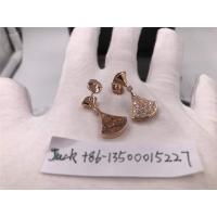  full Diamonds earrings in 18 kt pink gold or yellow gold