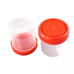 40ml/60ml Graduated Urine Collection Container Urine Sample Cup
