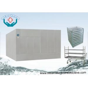 Large Steam Sterilizer Double Door Autoclave Reducing Microorganism To 7 Logs