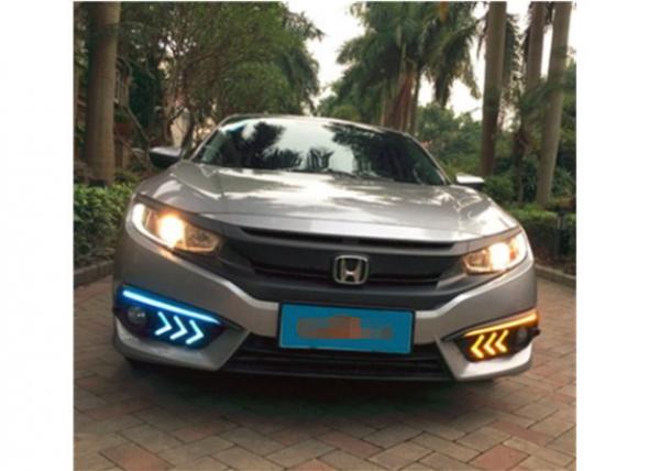 Honda CIVIC DRL 2X LED Driving Daytime Running Lights DRL Fog Lamp For Honda
