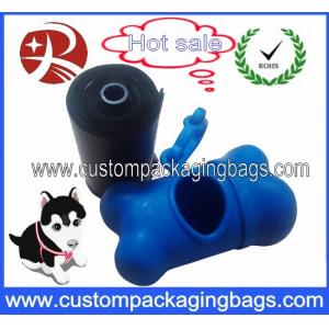 China Custom Corn Starch Biodegradable Dog Poop Bags With Logo Printed supplier