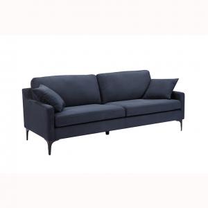 Home Furniture Simple Leisure Design velvet upholstery fabric sofa luxury style 3+1+2 Couch Living Room Sofa sets