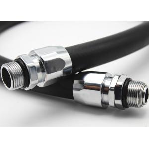 China 4M / Pce Fuel Dispenser Hose With Fixed or Rotary Terminals , Petrol Station Braided Fuel Hose wholesale