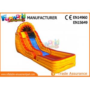 Clearance Adult Size Giant Inflatable Water Slide For Amusement Park