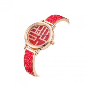 China Quartz Movement Women'S Ultra Thin Watches Stainless Steel Mesh Strap Watch supplier