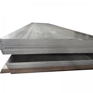 China 2mm 6mm 9mm Black Iron Sheet Metal Hot Rolled ASTM A36 Steel Plate supplier