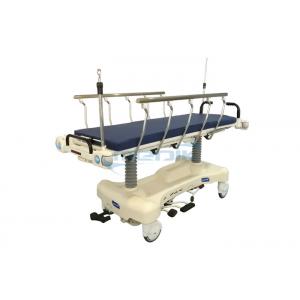 China Hydraulic Fluoroscopy Transport Trolley With Adjustable Backrest For ICU Room wholesale