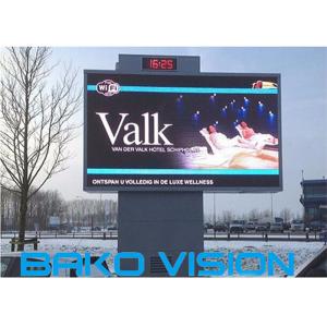 China P8/P10mm Full color Outdoor LED Screen display With High Brightness Fixed installation supplier