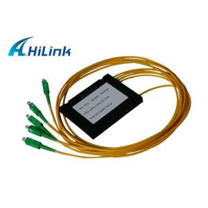 China Os mini ABS ENCAIXOTAM o divisor ótico do PLC, módulo do divisor do PLC 1x4 com o conector do SC/APC supplier