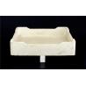 China Cordierite White Ceramic Tray , Refractory Furnace Furniture 230 * 230 * 80mm wholesale