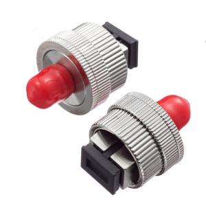 China Customized FC Variable Fiber Optic Attenuator For Attenuate FTTH CATV supplier