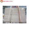 China white wood long strip wall and floor marble tiles