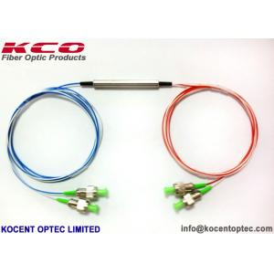 Mini Tube Optical Fiber Plc Splitter 2 X 4 SC APC UPC