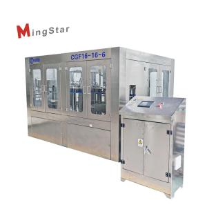China Large Capacity 4000BPH Edible Oil Filling Machine For Bottled Food Oil Production supplier