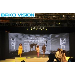 China High Contrast Ratio P4 Indoor Fixed LED Display With Front Rear Access wholesale