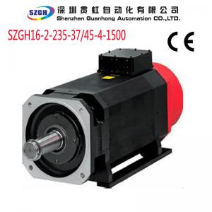 China AC 37KW  235N.m CNC Lathe / Milling / Router Spindle Motor Indexing Accuracy: +/-1 Pulse supplier