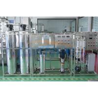 PLC 1000L/H RO Water Treatment Machine , Rustproof RO Drinking Water System