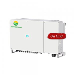 China 50KW On Grid Solar Power Inverter 3 Phases Output Power Efficiency 99% supplier