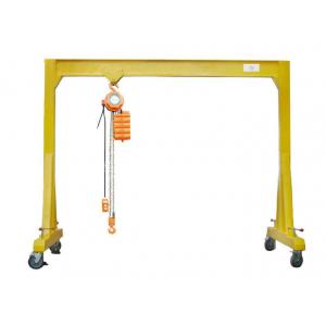 Hand Winch Portable Gantry Crane , Height Adjustable Mini Gantry Crane