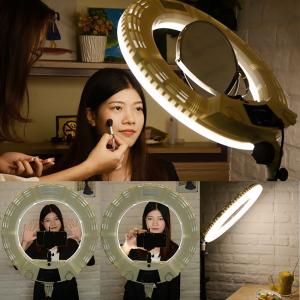 Factory supplying 48w bi color with small phone holder photography photo studio 18 Inch LED Ring Light